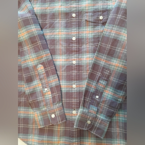 Men's XXL Abercrombie & Fitch long sleeves buttom up Oxford  shirt - Picture 4 of 12